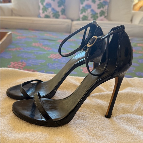 Stuart Weitzman Shoes - Stuart Weitzman Black Patent Heels